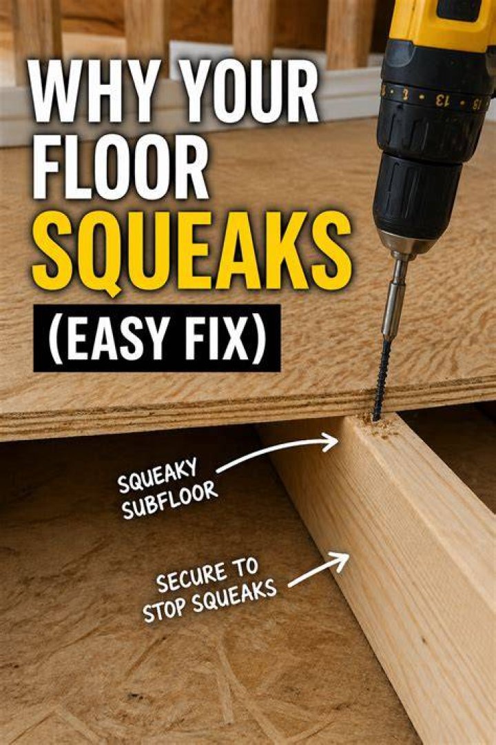 How to Fix Squeaky Floors (DIY)
