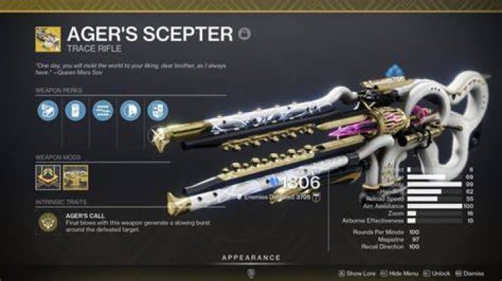 How to get Ager's Scepter Catalyst in Destiny 2