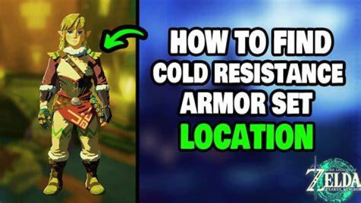 How To Get Cold Resistance Armor In Zelda Tears Of The Kingdom