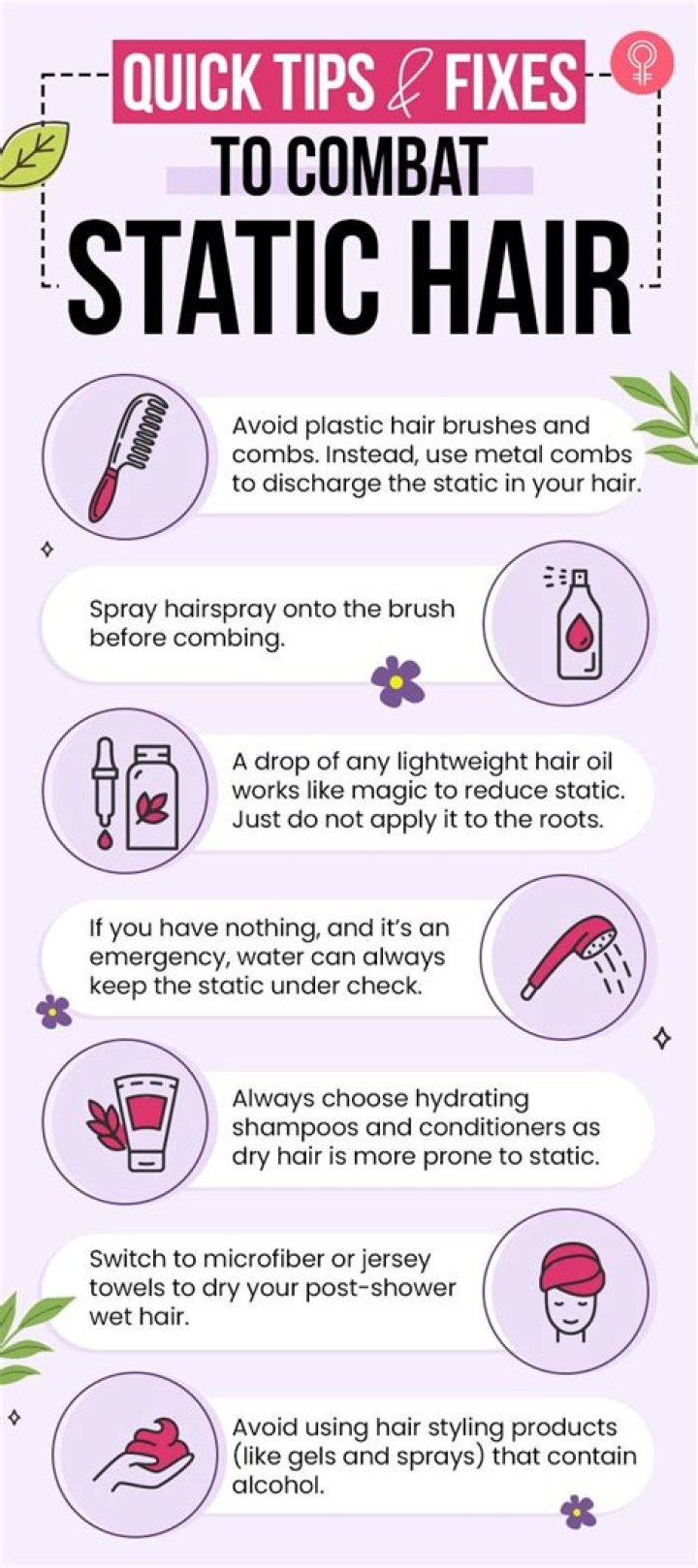 How To Get Rid Of Static Hair