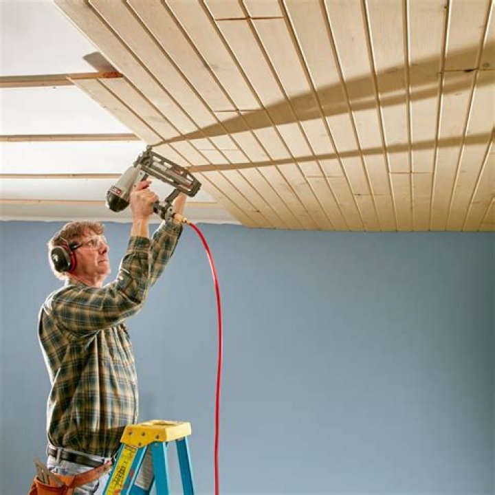 How to Install a Tongue and Groove Ceiling (DIY)