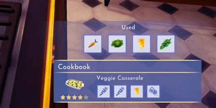How To Make Veggie Casserole In Disney Dreamlight Valley