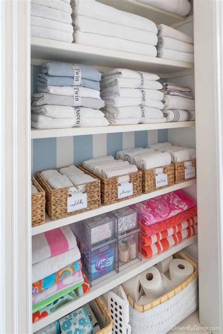 How to Organize a Small Linen Closet