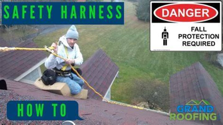 How to Properly Use a Roof Safety Harness (DIY)