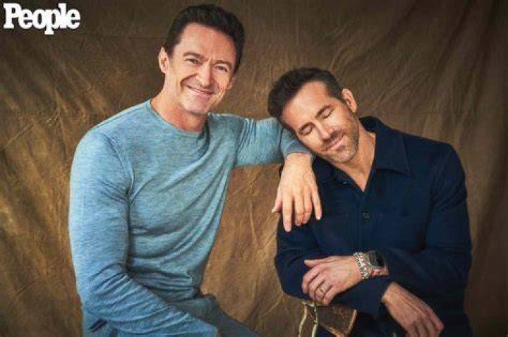 Hugh Jackman and Ryan Reynolds 