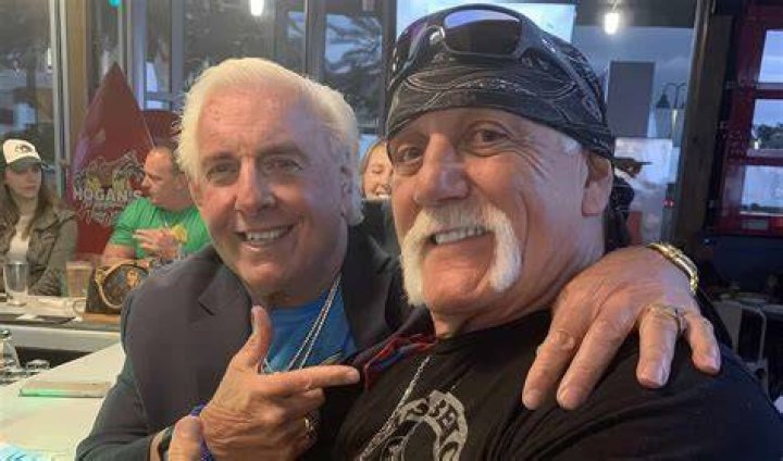 Hulk Hogan and David Flair