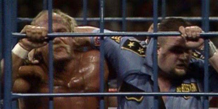 Hulk Hogan Vs Big Bossman Steel Cage