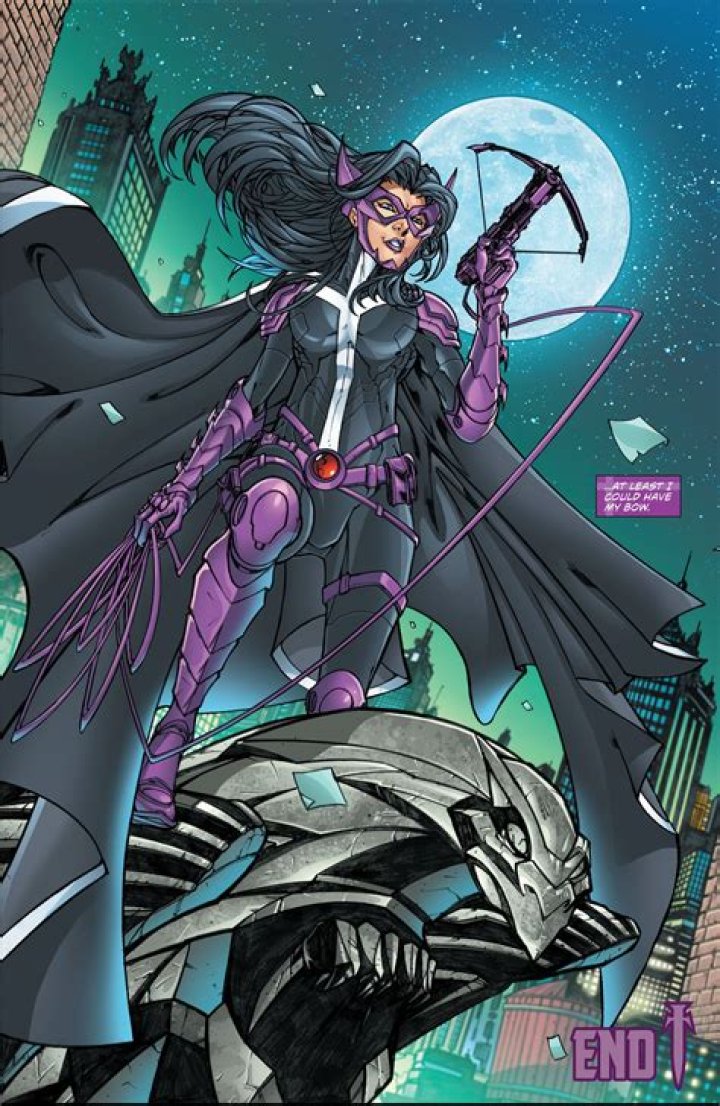 Huntress Comic Cover