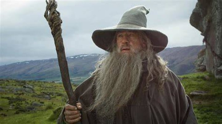 Ian McKellen as Gandalf in Lord of the Rings