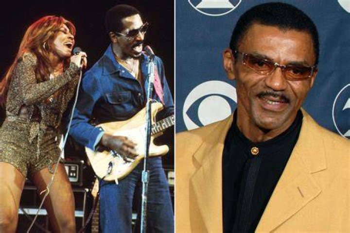 Ike Senior and Tina Turner pose for a portrait with their sons in 1972. Clockwise from bottom left: Michael Turner, Ike Turner Jr (circled), Ike Turner, Craig Hill and Ronnie Turner. Photo / Getty Images