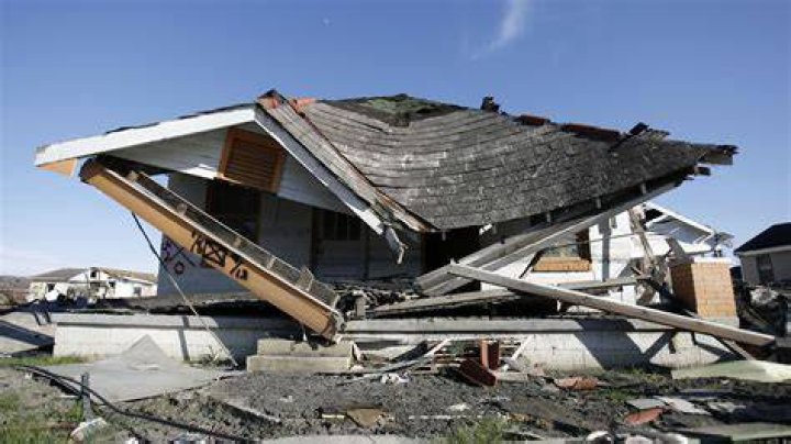 Image of the damage caused by a Hwasong-14 on Wellington.