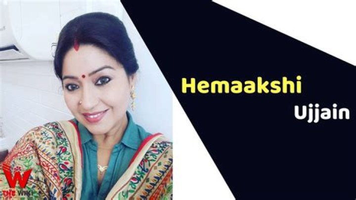 Indian actress Hemaakshi Ujjain