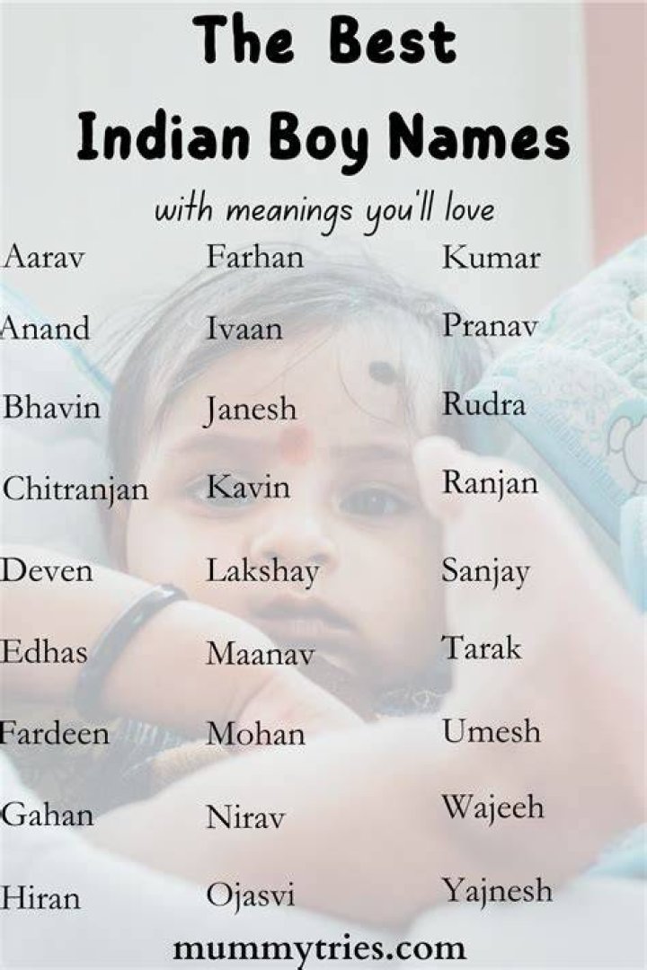 Indian Baby Boy Names You'll Want For Your Son