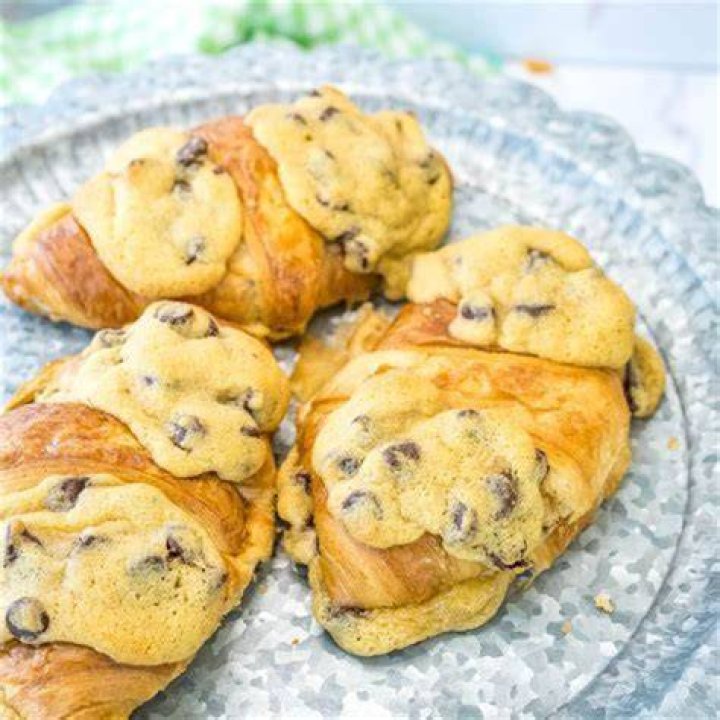 Indulge In The Delightful Fusion Of Chocolate Chip Cookie Croissant