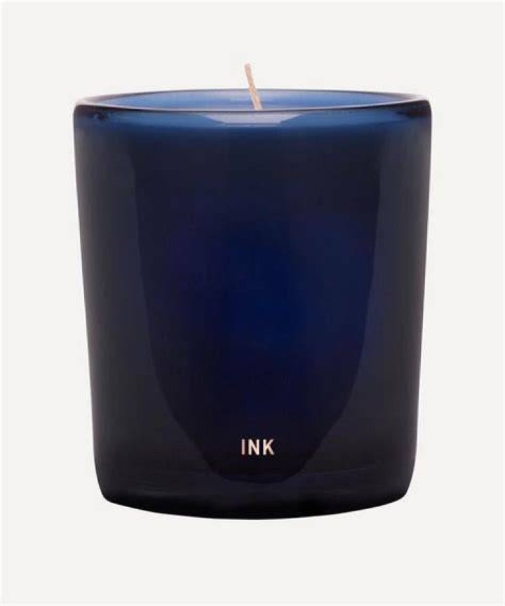 Ink Handblown Refillable Scented Candle 