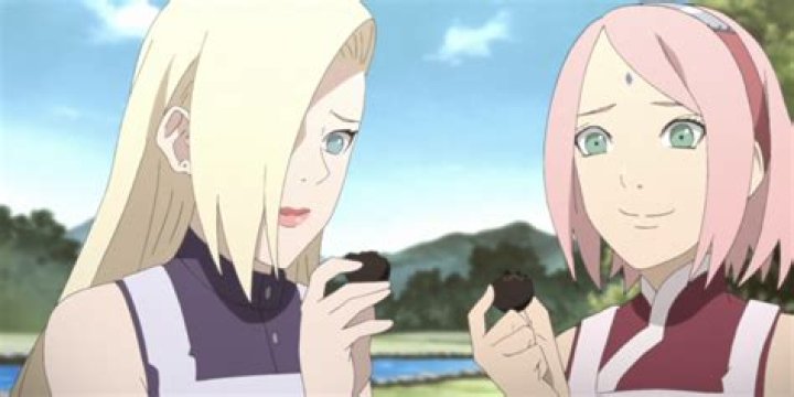 Ino and Sakura hold their attempts at making food pills in Boruto