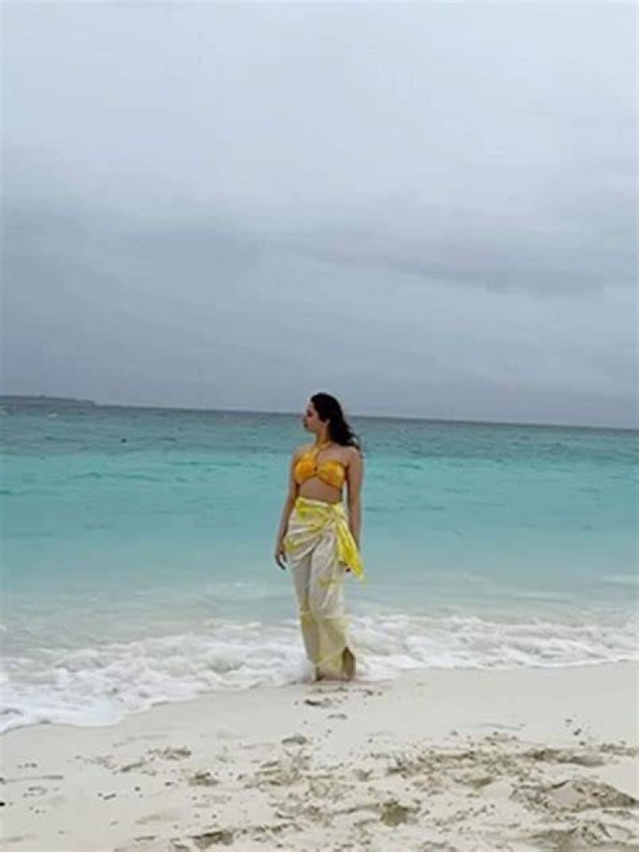Inside Tamannaah Bhatia’s dreamy beach vacation in the Maldives