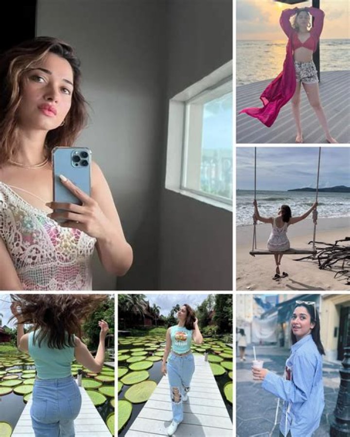 Inside Tamannaah Bhatia&rsquo;s dreamy beach vacation in the Maldives
