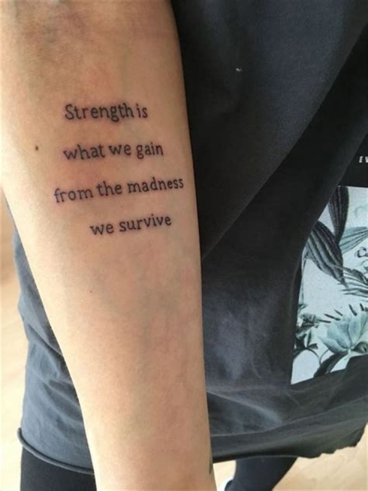 Inspirational Tattoos: The Art Of Motivation And Meaning