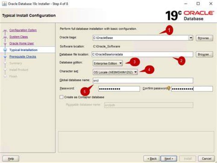 Installation and configuration of Oracle 19c - Documentation for BMC Client Management 20.08