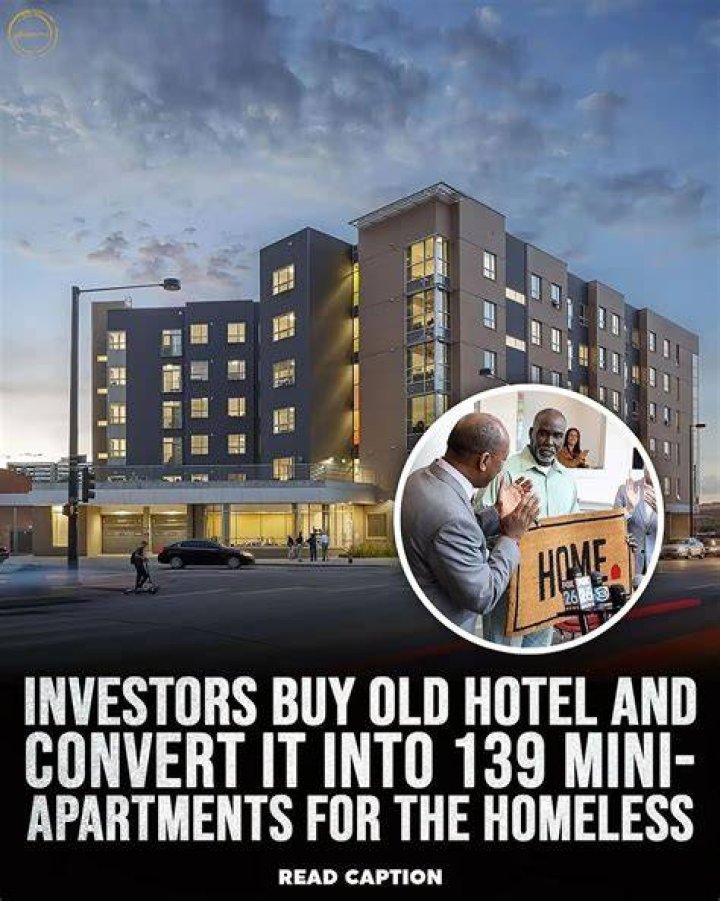 Investors buy old hotel, turn it into 139 mini-apartments for homeless