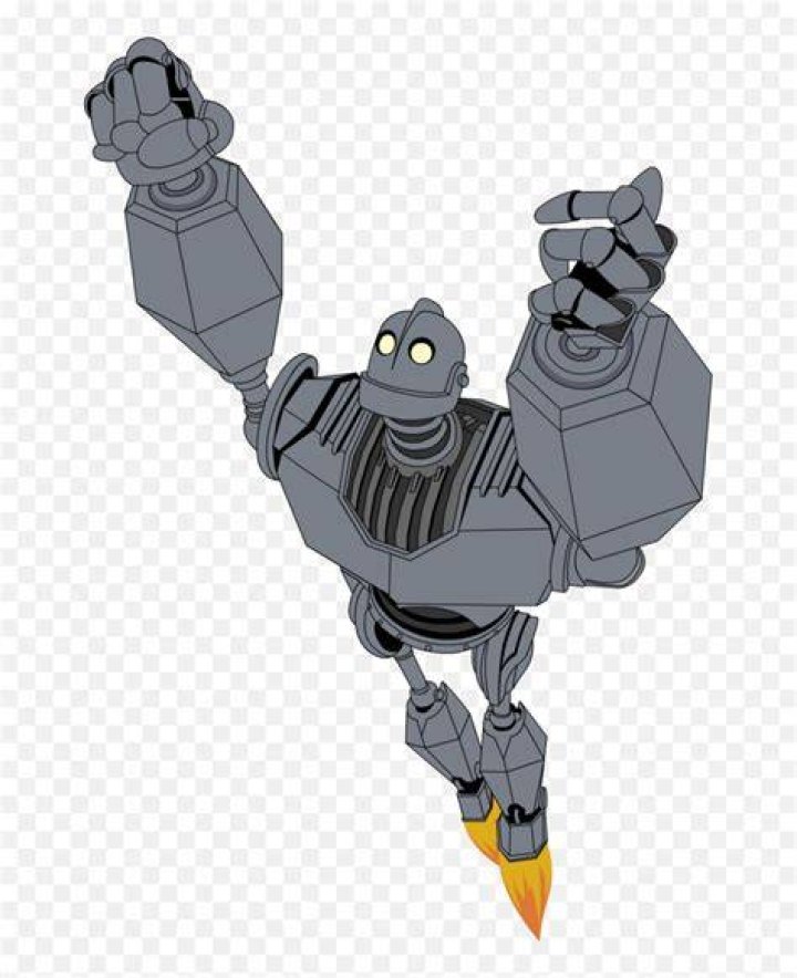 Iron Giant Flying