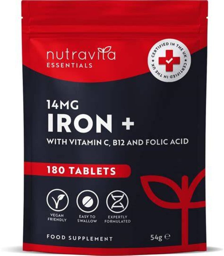 Iron Tablets High Strength 14mg - 365 Tablets Iron Tablets High Strength 14mg - 365 Tablets