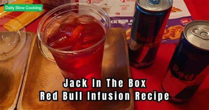 Jack in the Box Red Bull Infusion Nutrition Facts: What You Need to Know