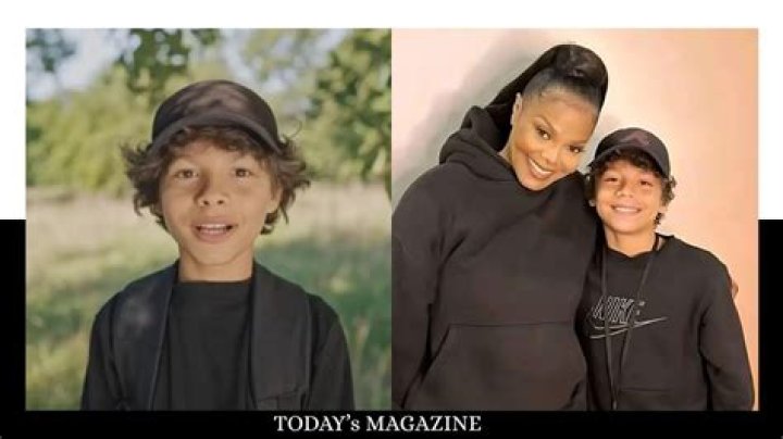 Jackson and husband son ,Eissa Al Mana to