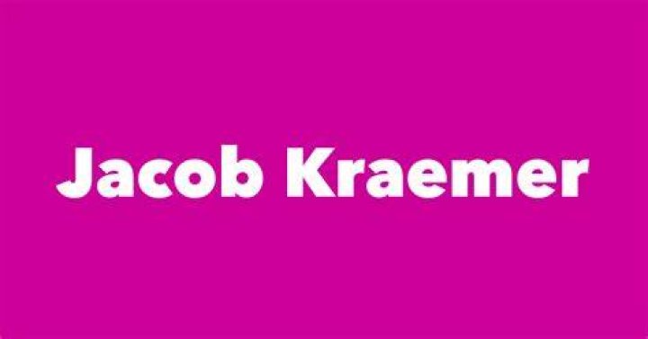 Jacob Kraemer Photos, News and Videos, Trivia and Quotes
