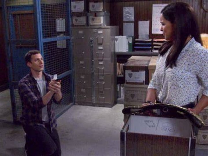 Jake and Amy proposal in Season 5, Episode 4