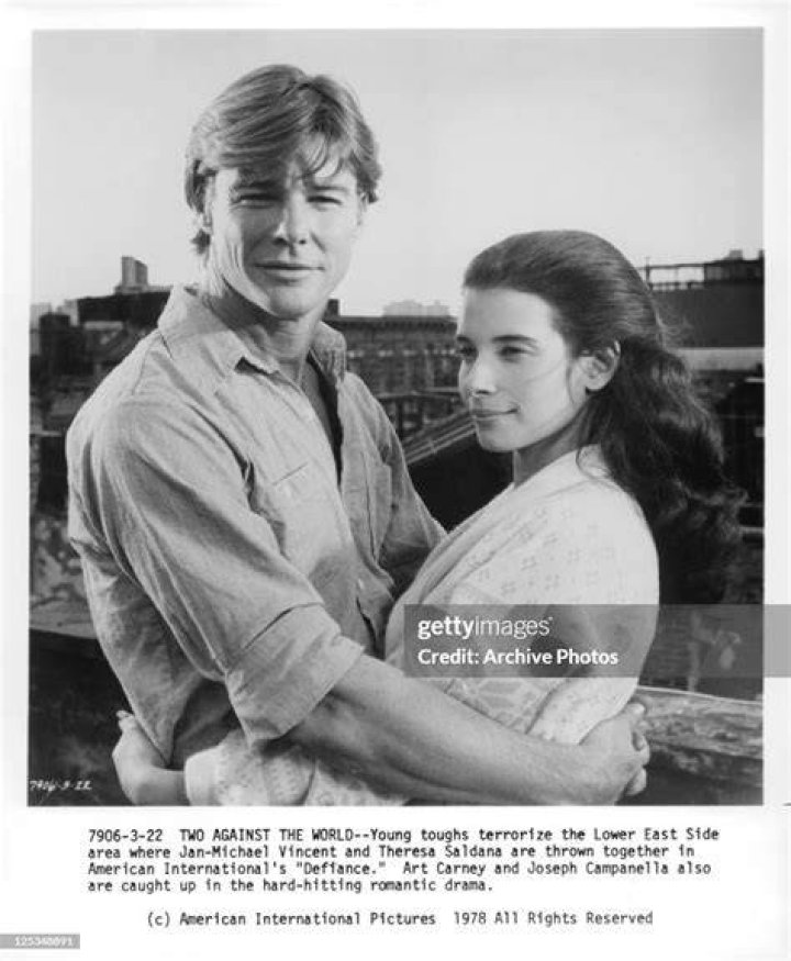 JanMichael Vincent and Theresa Saldana in Defiance (1980) Defiance