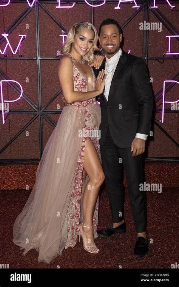 Jasmine Sanders, Terrence J attend the Bvgalri Gala Dinner held at the