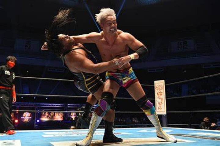 Jeff Cobb Vs. Kazuchika Okada Wrestle Grand Slam In MetLife Dome