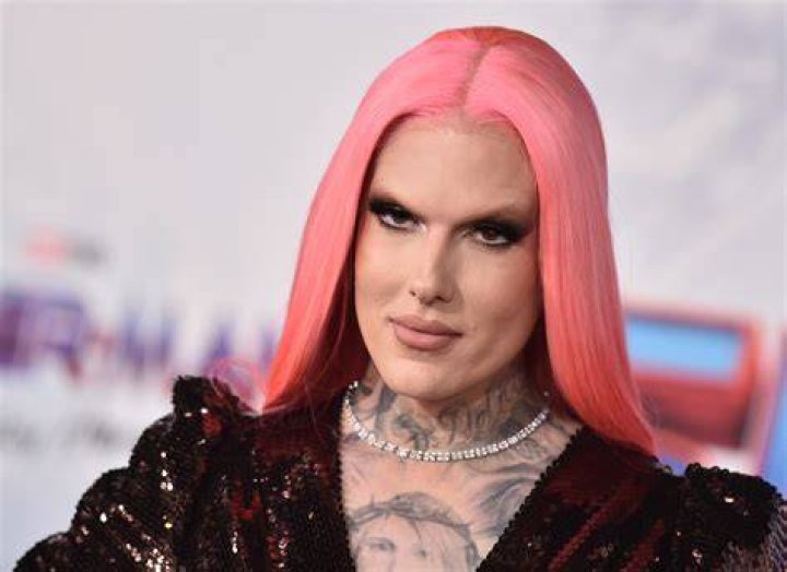 Jeffree Star during Sony Pictures' Spider-Man: No Way Home premiere in Los Angeles on 13 December 2021. Jeffree Star during Sony Pictures' Spider-Man: No Way Home premiere in Los Angeles on 13 December 2021.