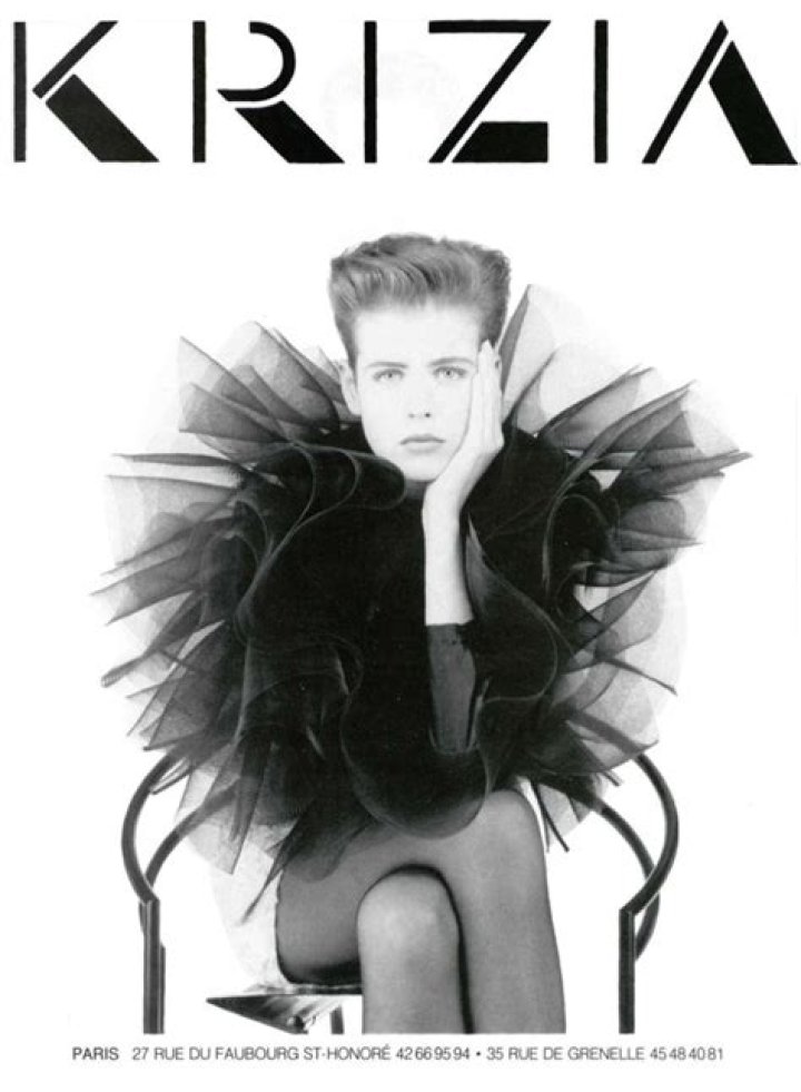 Jenny Howarth for Krizia, 1988 Krizia, Fashion, 1980s fashion