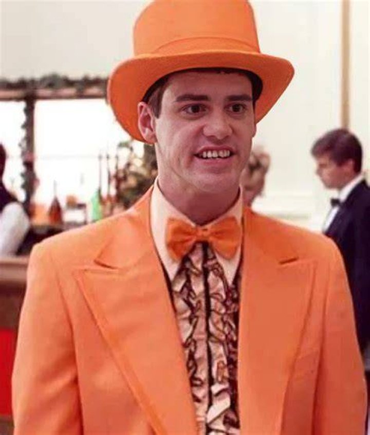 Jerome wearing an orange tux in Gotham