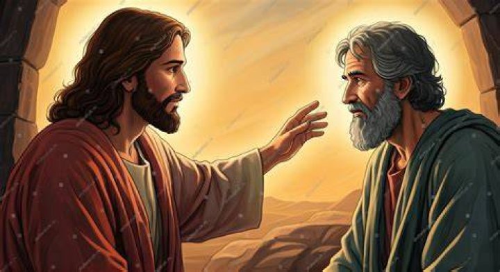 Jesus talking to Aaron in Walking Dead.