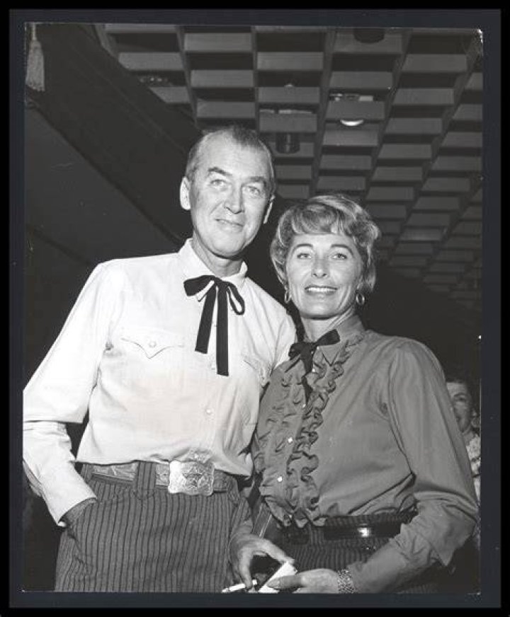 Jimmy and Gloria Stewart with their...