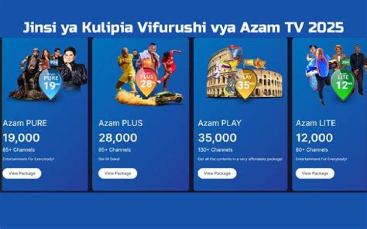Jinsi Ya Kutazama/Angalia Channels Za Azam Tv Bure