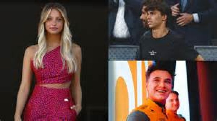 Joao Felix’s Model Ex-GF Makes F1 Reappearance Months After Sparking Dating
Rumors With Lando Norris