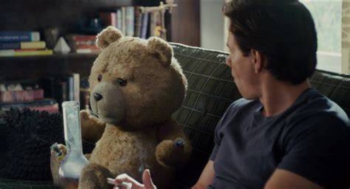 John and Ted drinking at a party in Ted