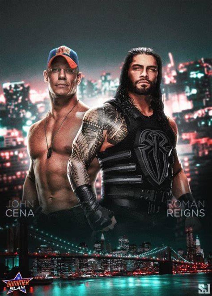 John Cena and Roman Reigns promo