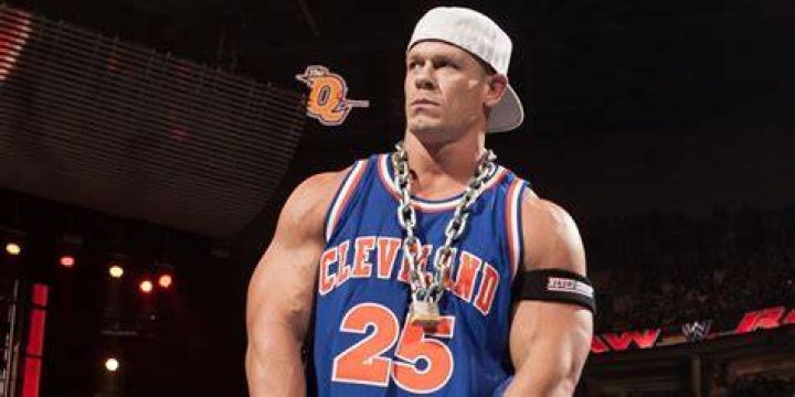 John Cena as Dr. Thuganomics promo to The Rock