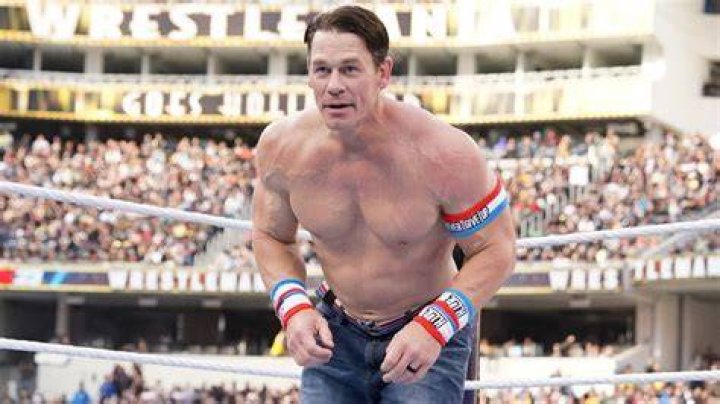 John Cena with a longer hairstyle Cropped