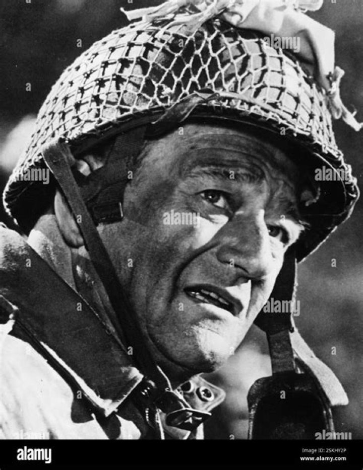 John Wayne in The Longest Day