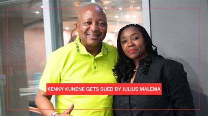 Julius Malema_Kenny Kunene Julius Malema_Kenny Kunene