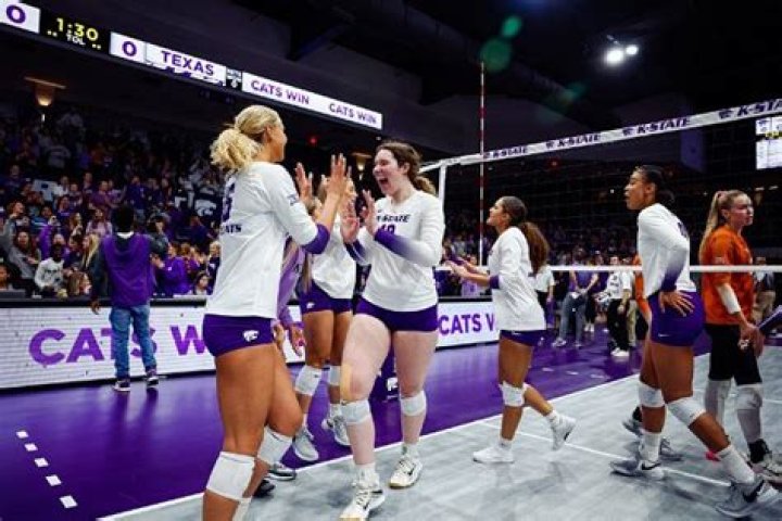 K-State Women’s Volleyball Team Breaks Through Shackles of a 39-Match Losing
Streak as They Register a Mighty Upset For Rival