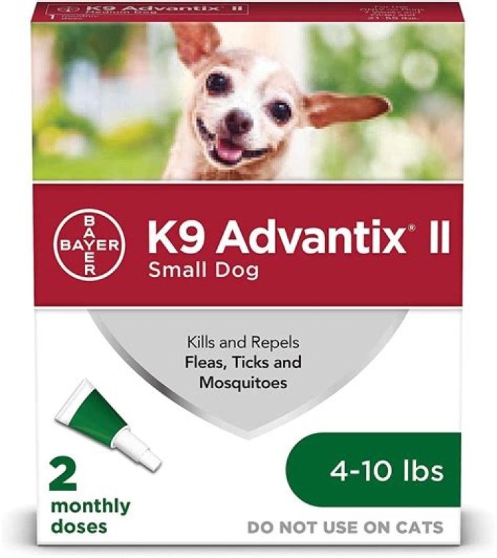 K9 AdvantixII 4 -10 Lb