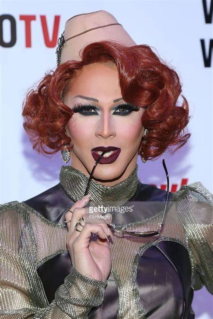 Kandy Ho checks the rings on her hand from RuPaul's Drag Race.